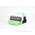 Biodegradable drawstring plastic trash bag